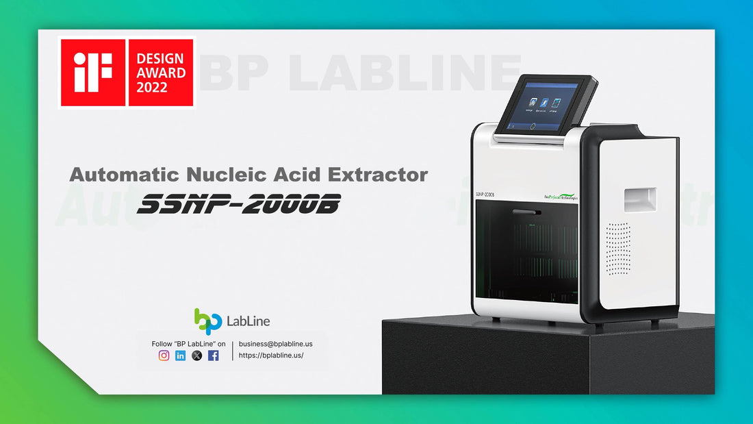 Award-Winning SSNP-2000B Nucleic Acid Extraction System Recognized by iF DESIGN AWARD 2022