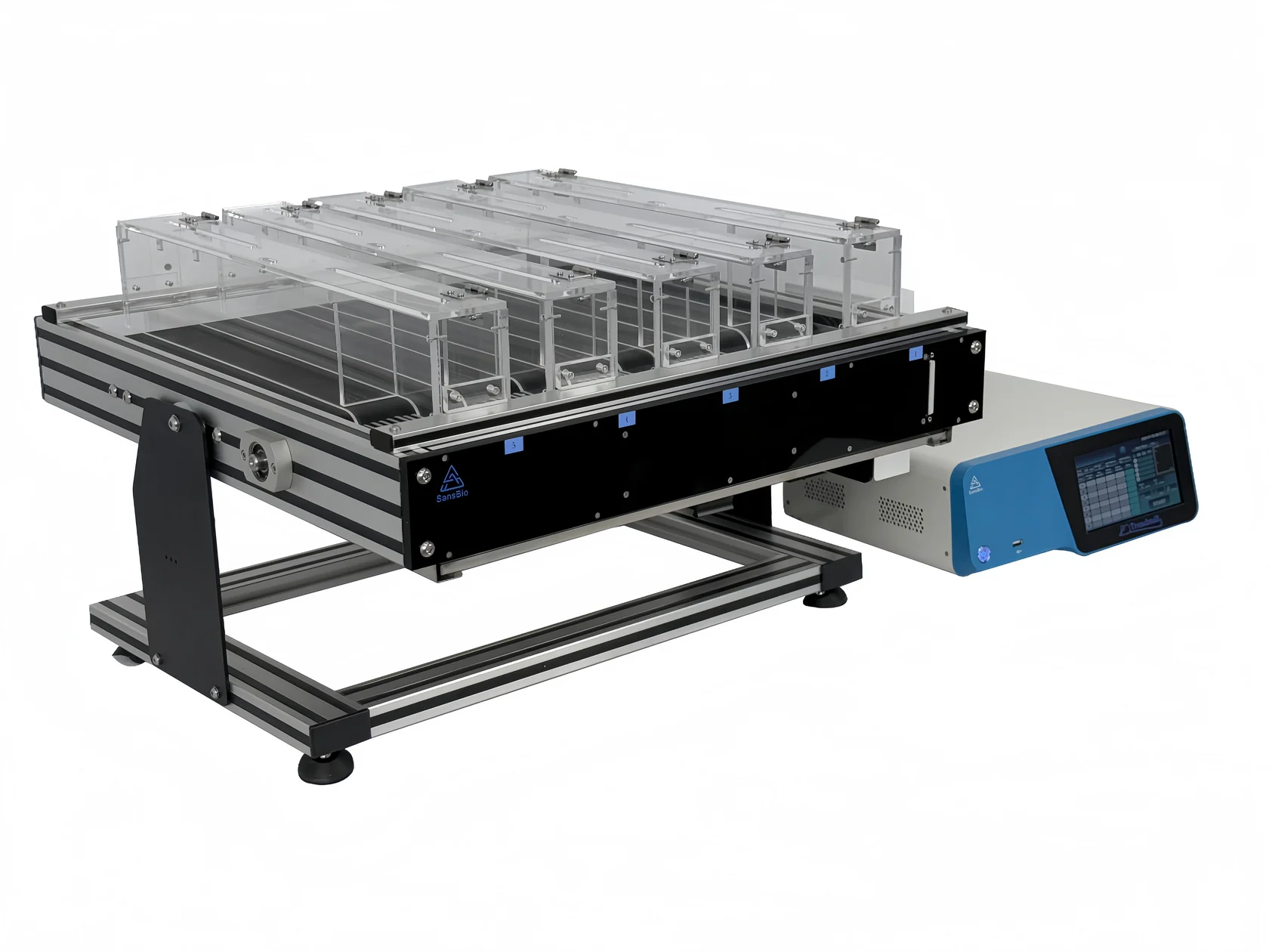 The Technical Setup for VO2 Max Analysis in Exercising Mice