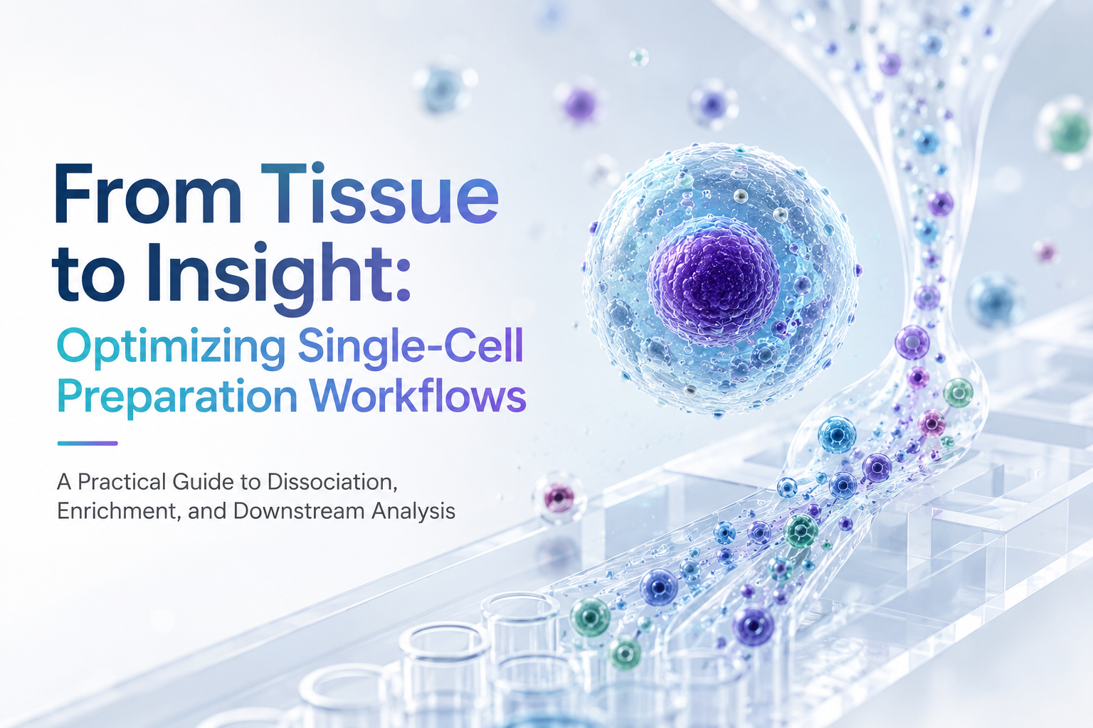 From Tissue to Single Cells: Choosing the Right Dissociation & Cell Isolation Workflow