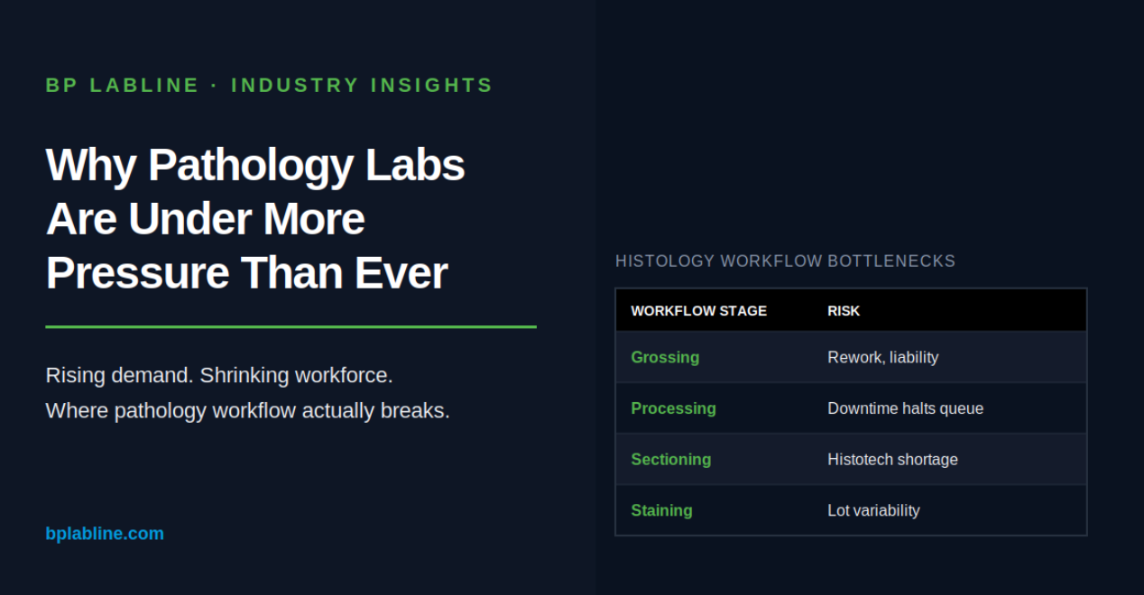 Why Pathology Labs Are Under More Pressure Than Ever — And What Actually Fixes It