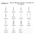 Surgery Instrument Kit for Mice, Rat, Small Animals
