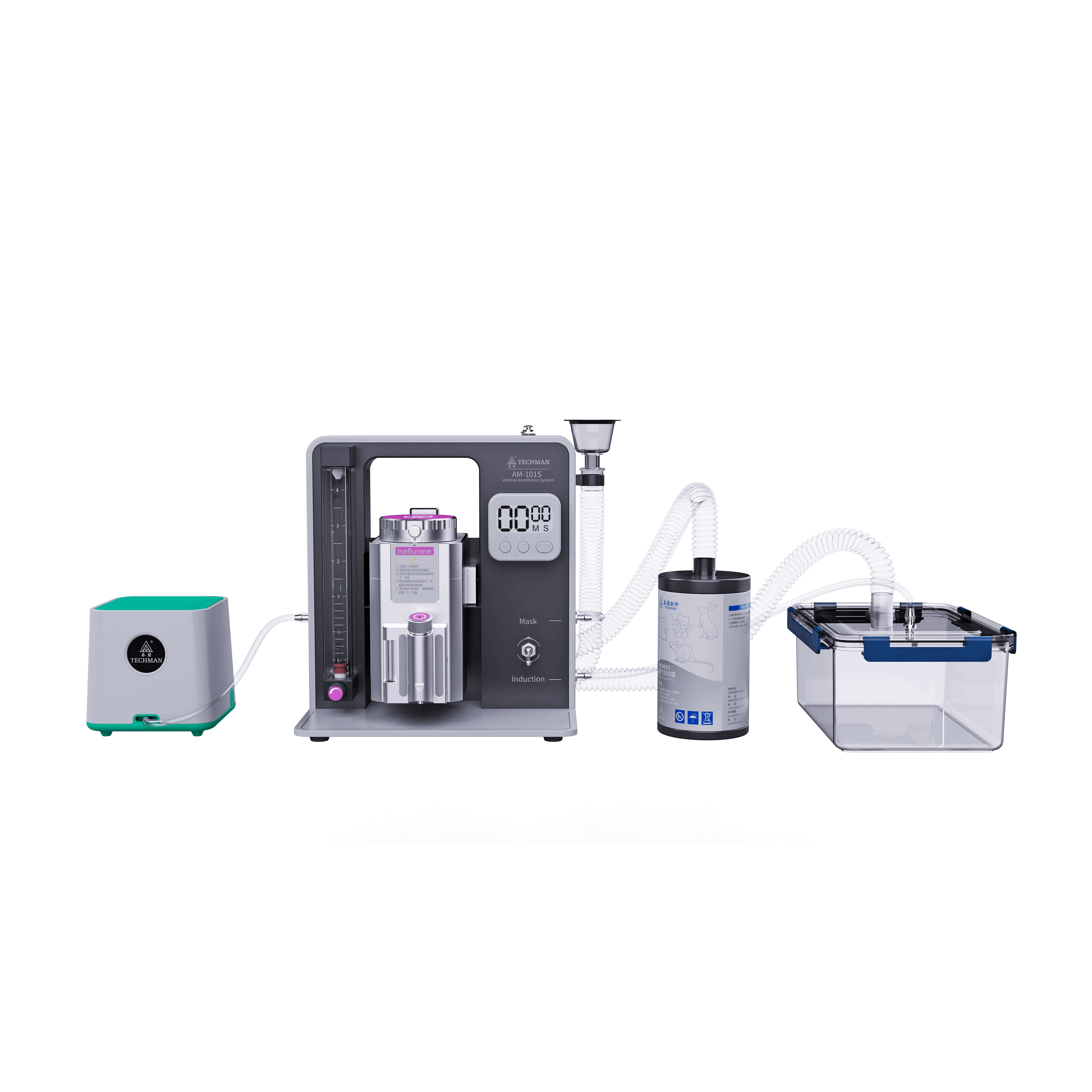 Techman Animal Anesthesia System