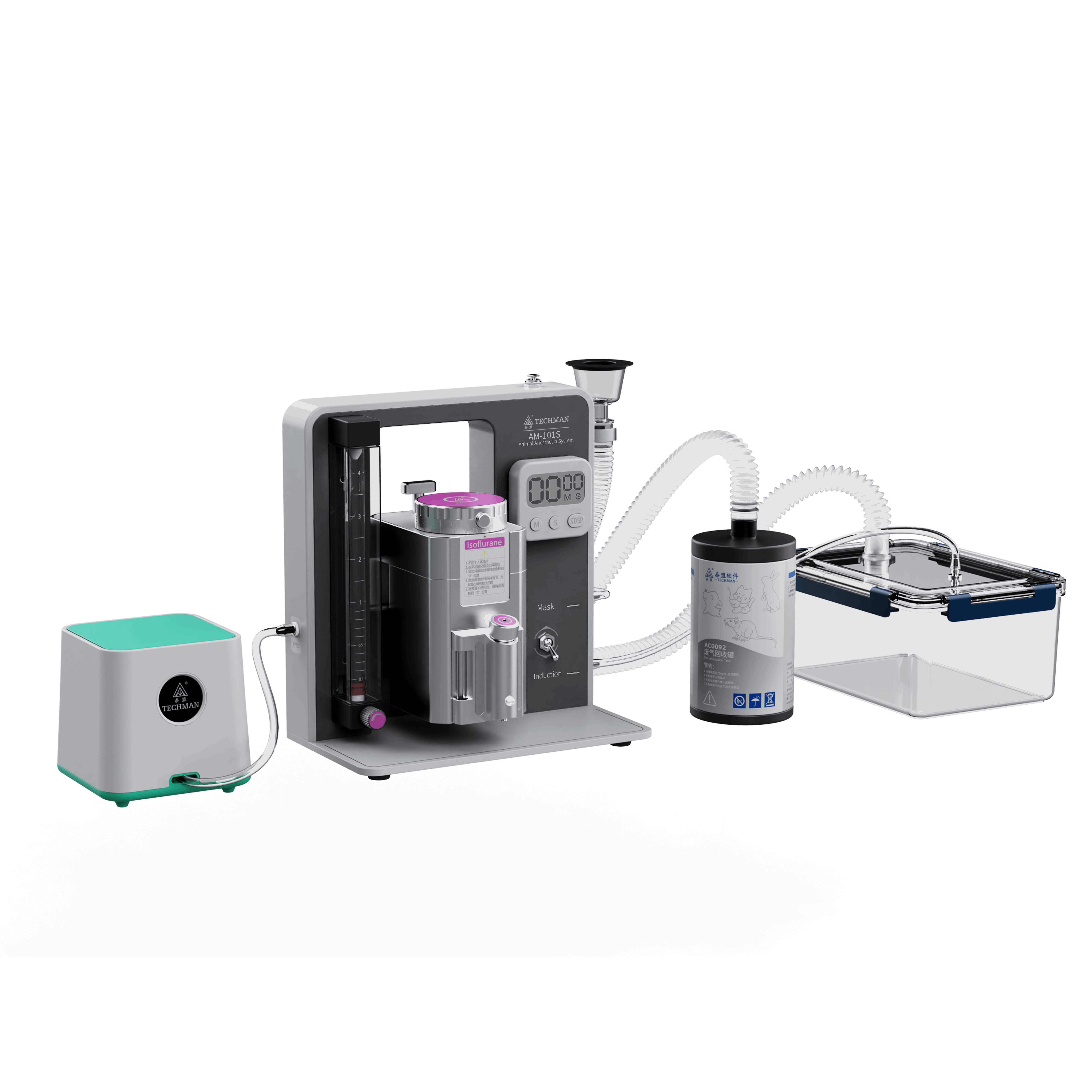 Techman Animal Anesthesia System