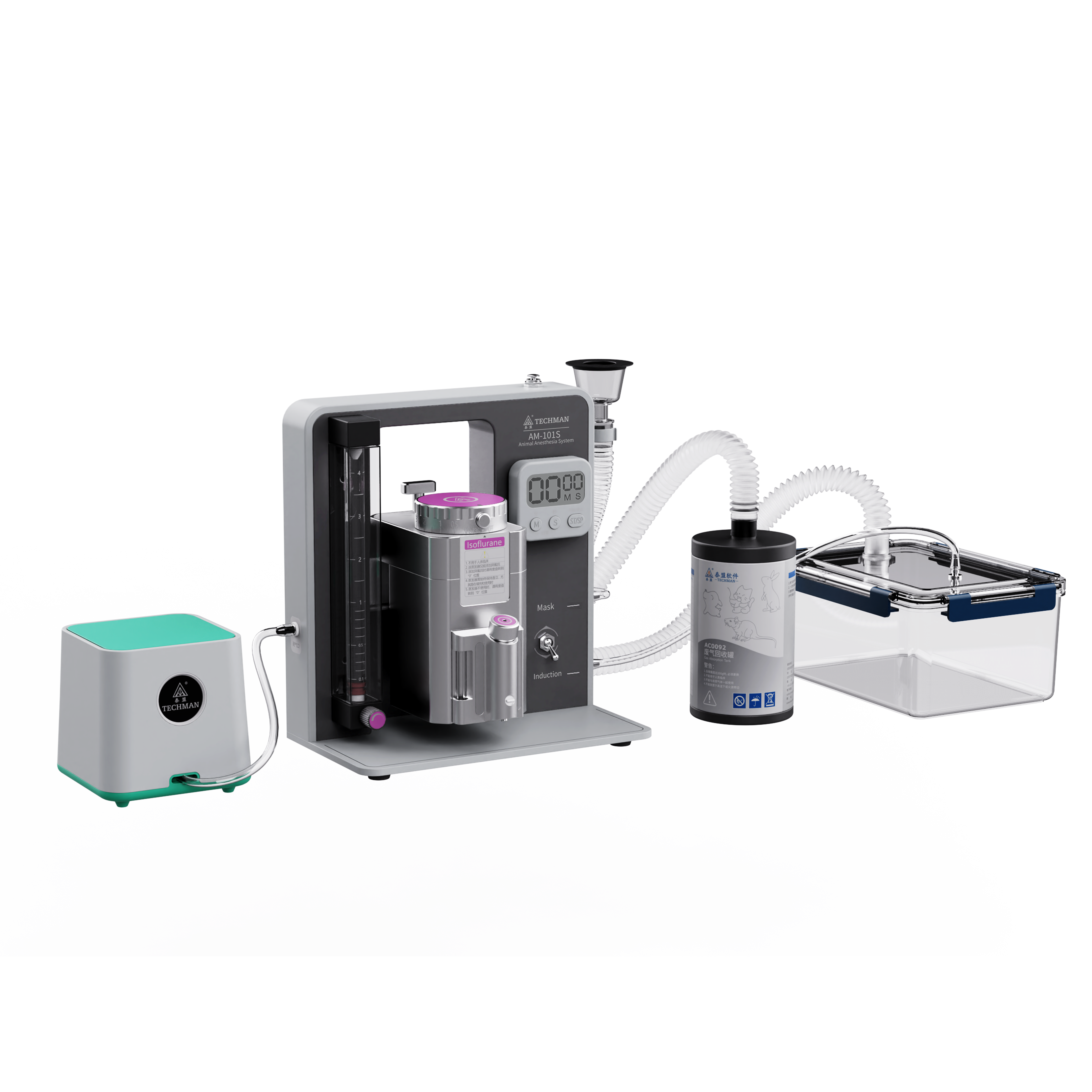 Techman Animal Anesthesia System