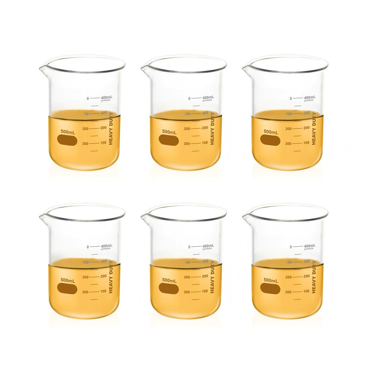 Citotest Glass Beaker Set – 500ml