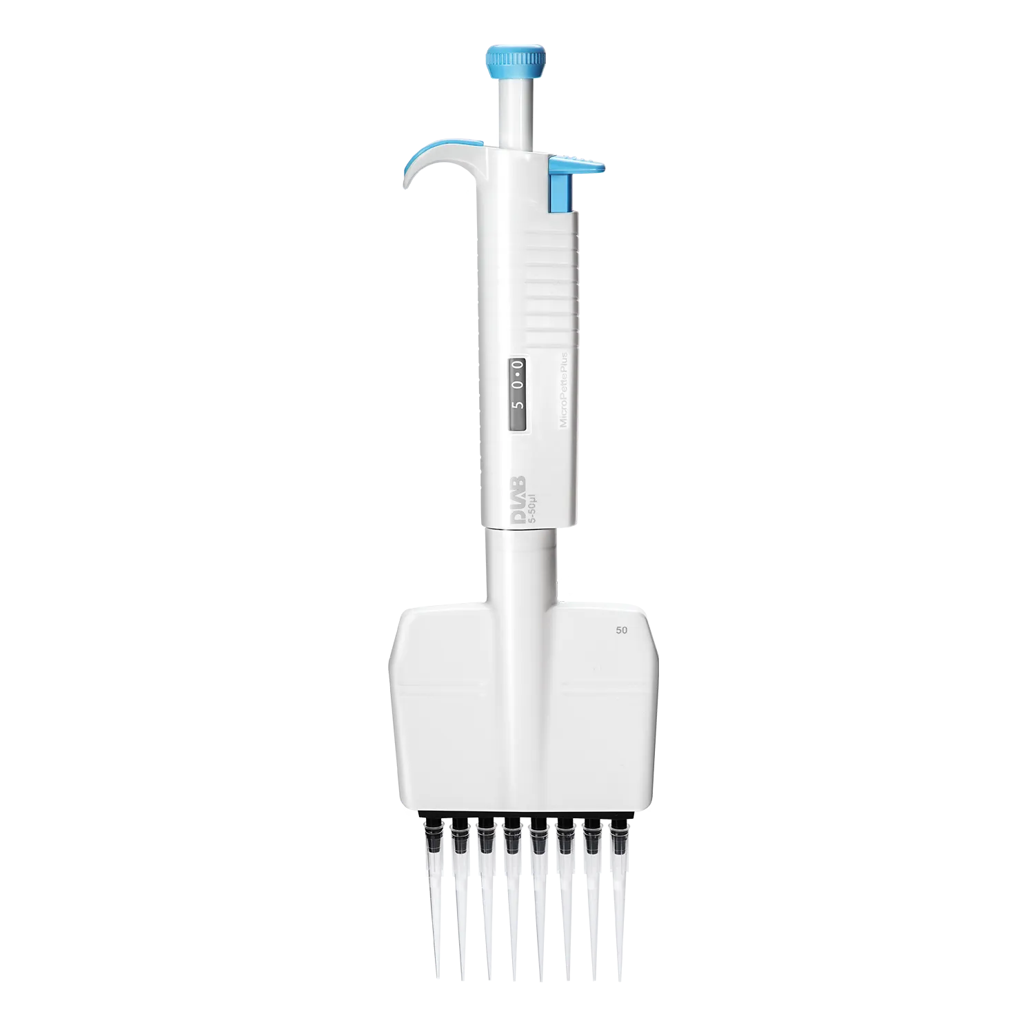 DLAB MicroPette Plus 8-channel Adjustable Volume Mechanical Pipettes