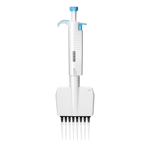 DLAB MicroPette Plus 8-channel Adjustable Volume Mechanical Pipettes