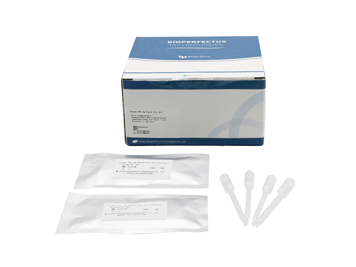 BioPerfectus Dengue NS1 Ag Rapid Test Kit (Cassette + Pipette)