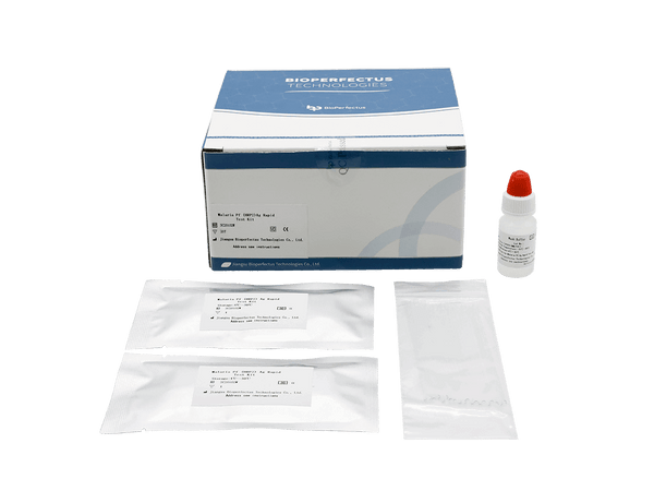 BioPerfectus Malaria Pf (HRP2) Ag Rapid Test Kit - Standard package (Cassette + Micropipette + Assay buffer)