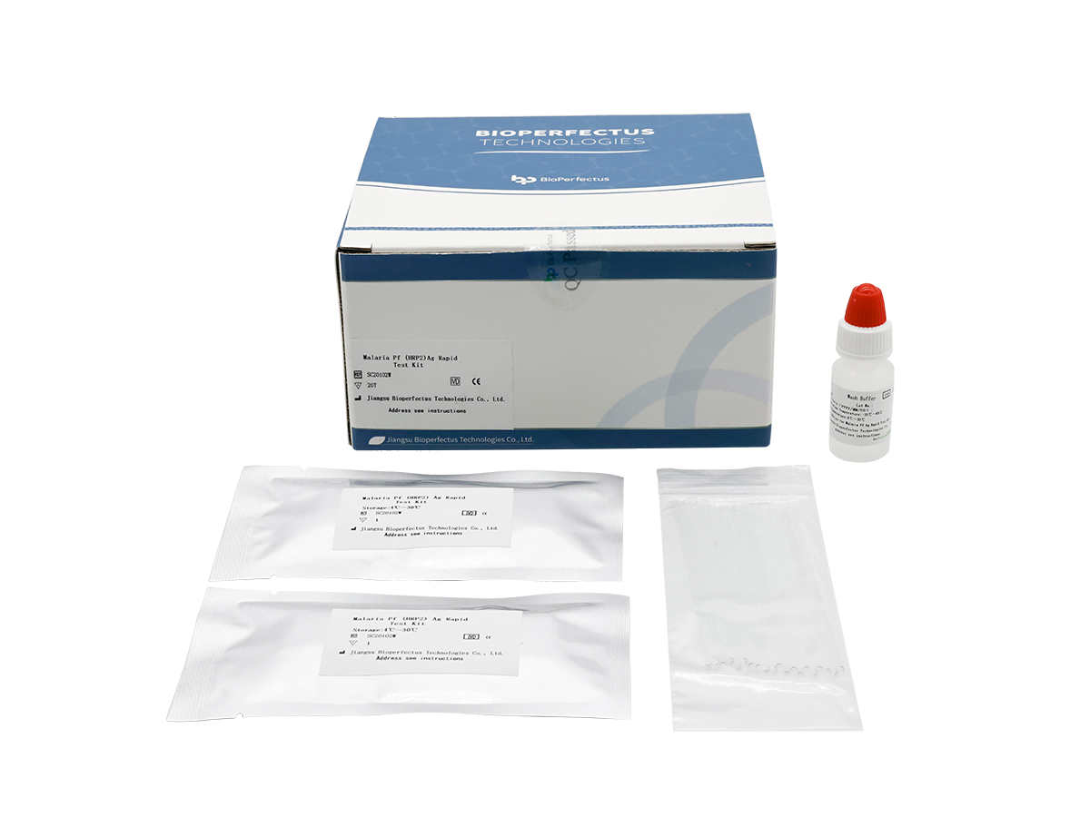 Malaria Pf (HRP2) Ag Rapid Test Kit - Standard package (Cassette + Micropipette + Assay buffer)