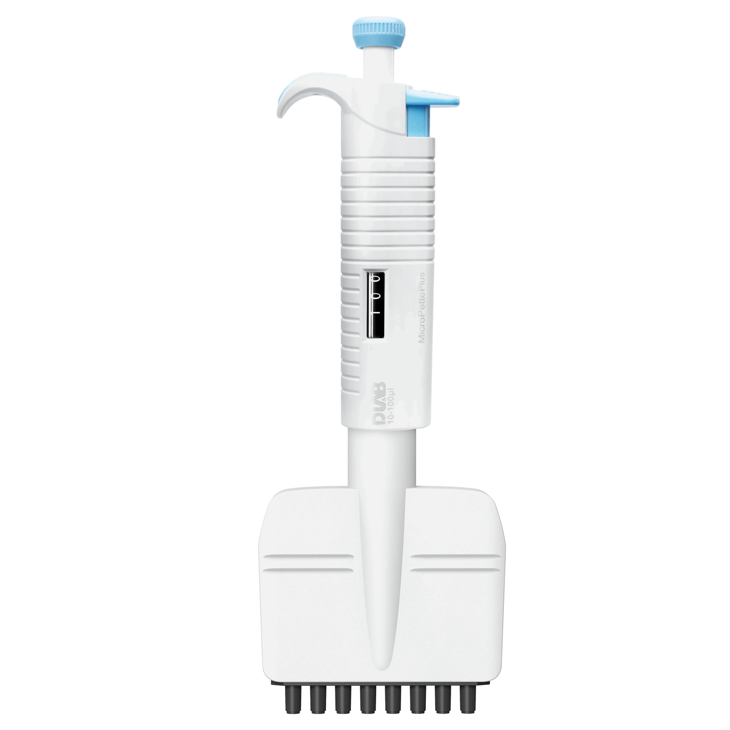 DLAB MicroPette Plus 8-channel Adjustable Volume Mechanical Pipettes (magnetic suction model)
