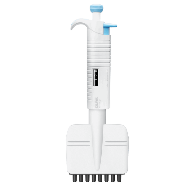 DLAB MicroPette Plus 8-channel Adjustable Volume Mechanical Pipettes (magnetic suction model)