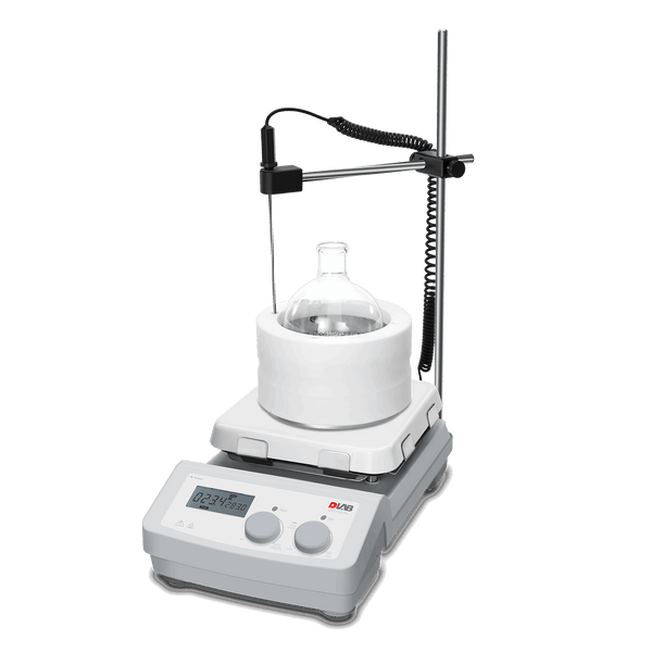 DLAB MS7-H550-Pro LCD Digital Magnetic Hotplate Stirrer With 7 Inch Ceramic Plate