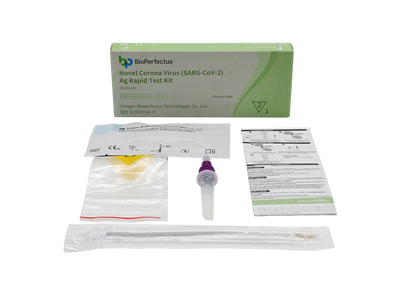 Novel Corona Virus (SARS-CoV-2) Ag Rapid Test Kit
 - Self-test (Cassette + Swab + Pre-filled extraction buffer + Waste bag)