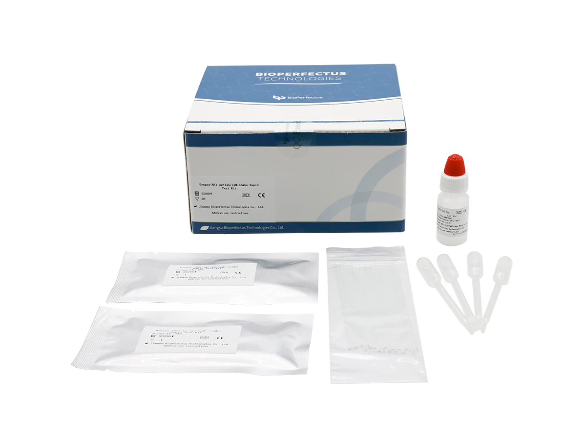 Dengue (NS1 Ag+IgG/IgM) DUO Rapid Test Kit (Cassette + Pipette + Assay buffer)