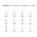 Surgery Instrument Kit for Mice, Rat, Small Animals