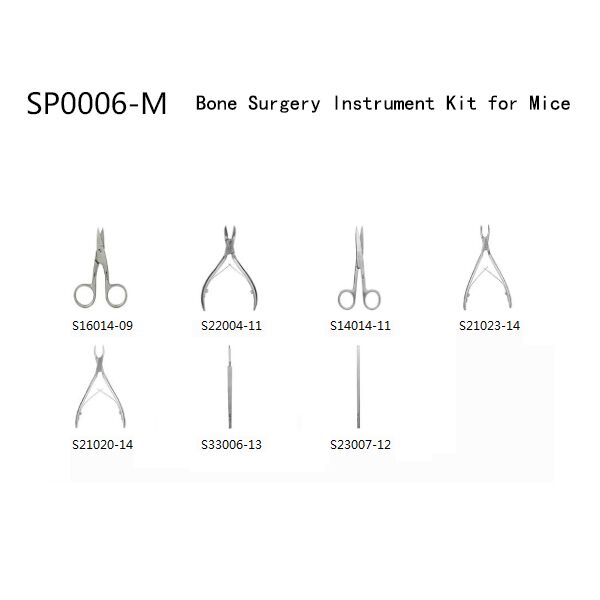 Surgery Instrument Kit for Mice, Rat, Small Animals