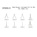 Surgery Instrument Kit for Mice, Rat, Small Animals