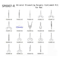 Surgery Instrument Kit for Mice, Rat, Small Animals
