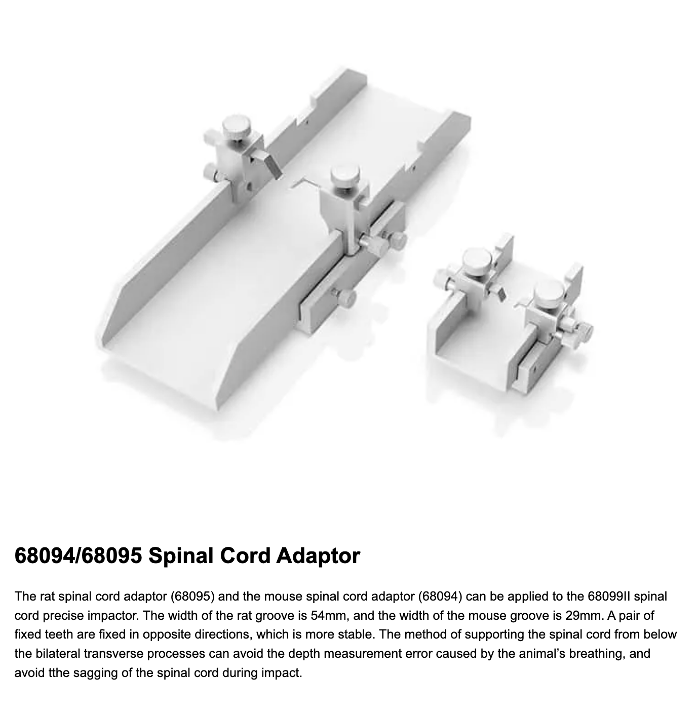 Spinal Cord Adaptor