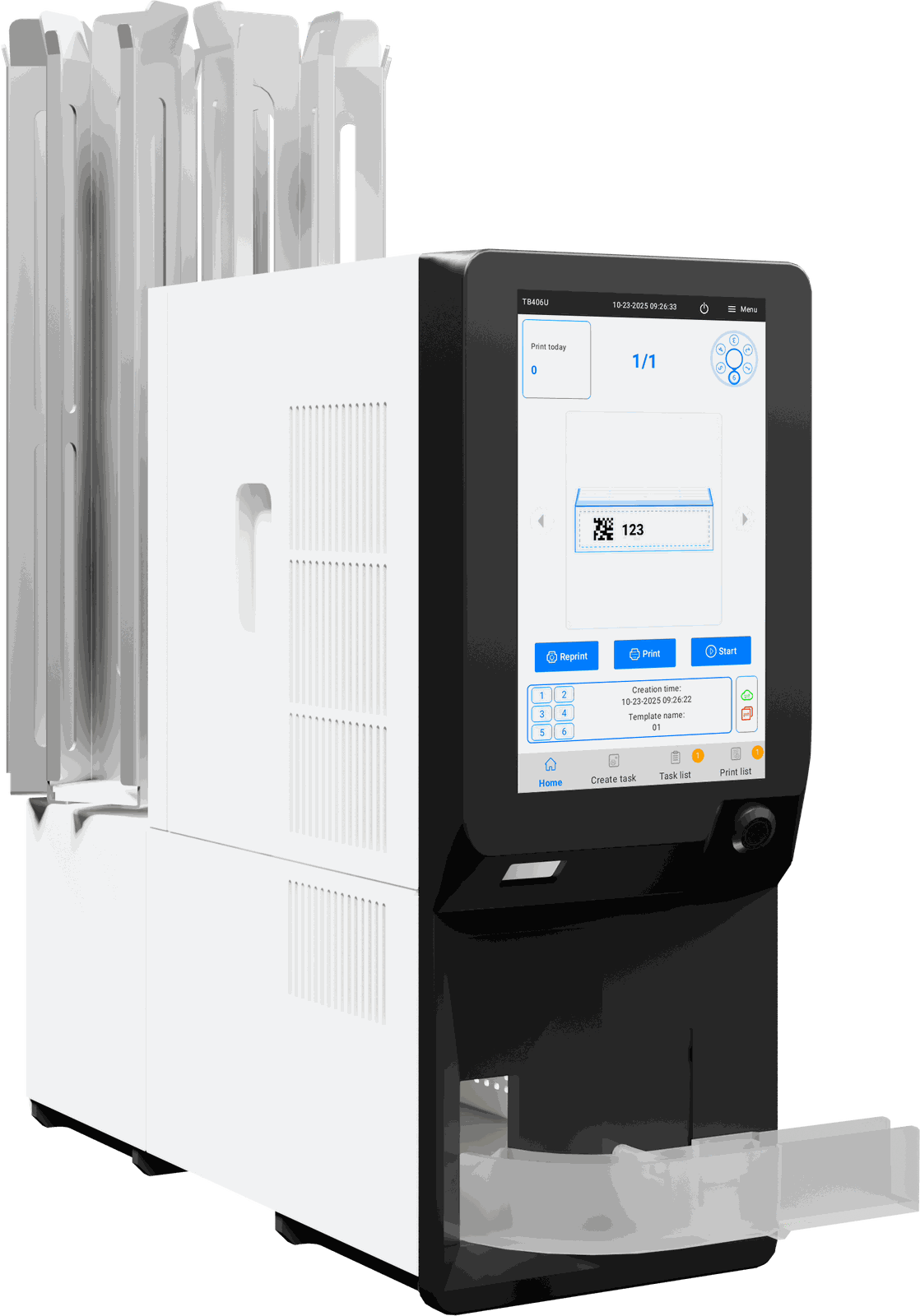 Zenith Biomedical Tissue Cassette Infrared Laser Printer TB406I