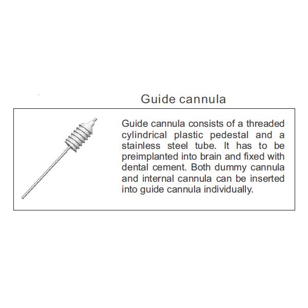 Laboratory Animals Brain Single Cannula