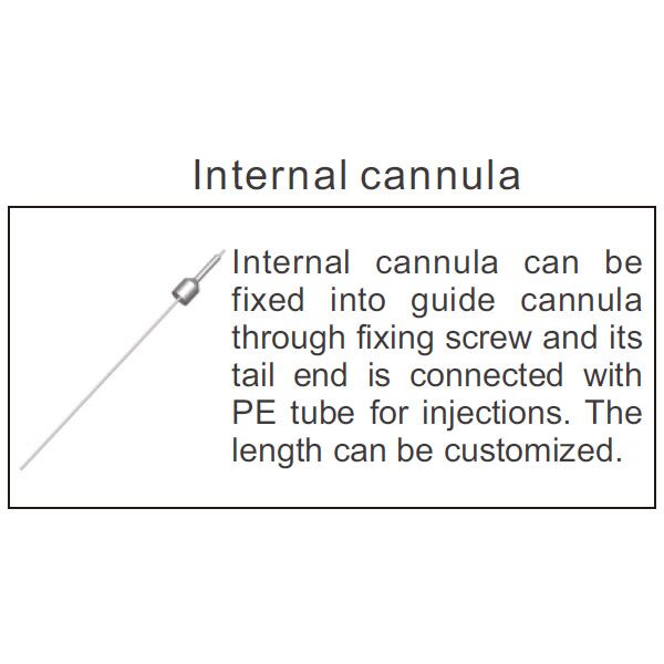 Laboratory Animals Brain Single Cannula